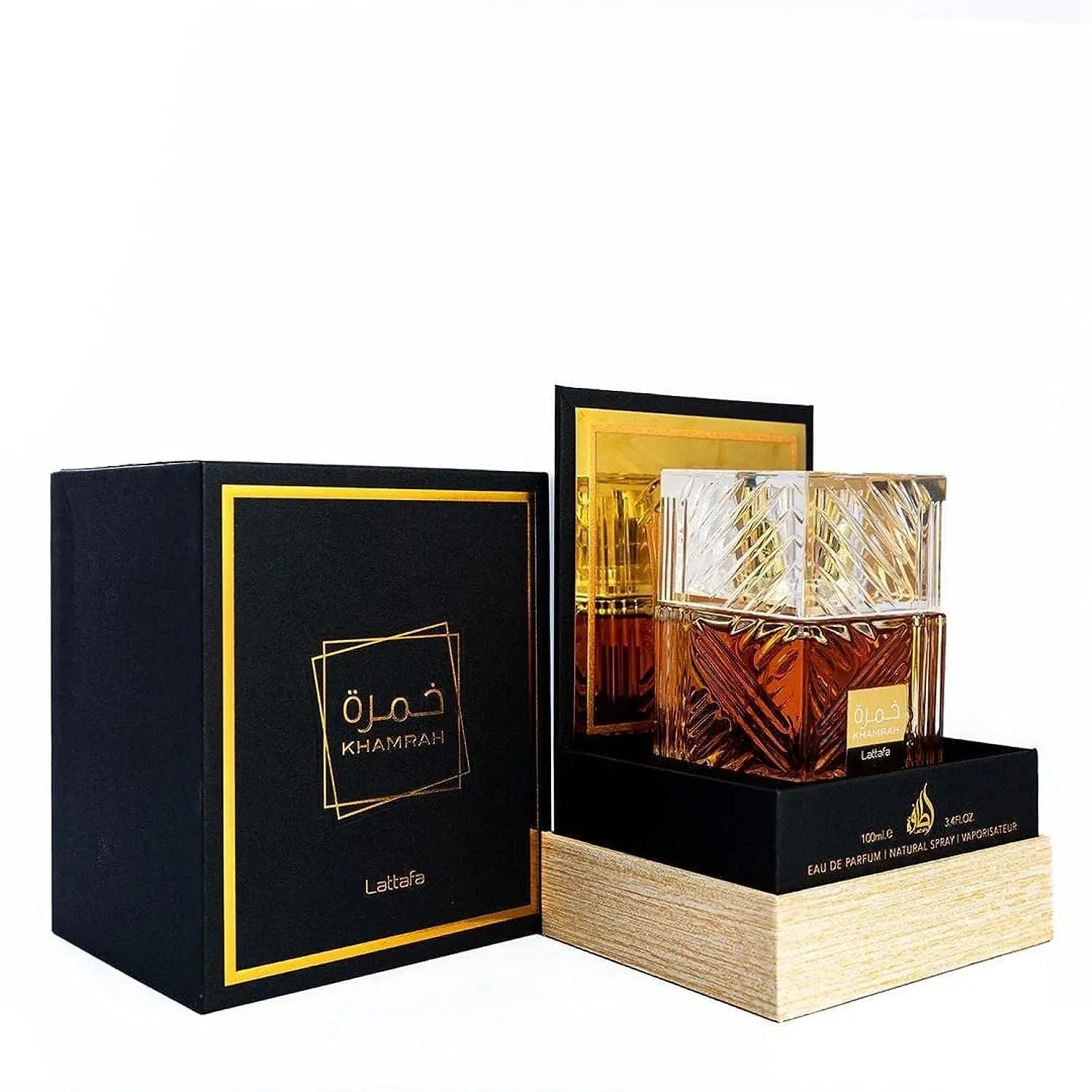 100ML Lattafa Original Arab Perfume Khamrah Qahwa Dukhan Ladies' Fragrance Spray Cologne for Man